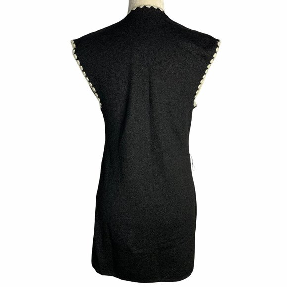 Vintage 60s Marbella Cardigan Sweater Vest 49PE - Picture 5 of 7